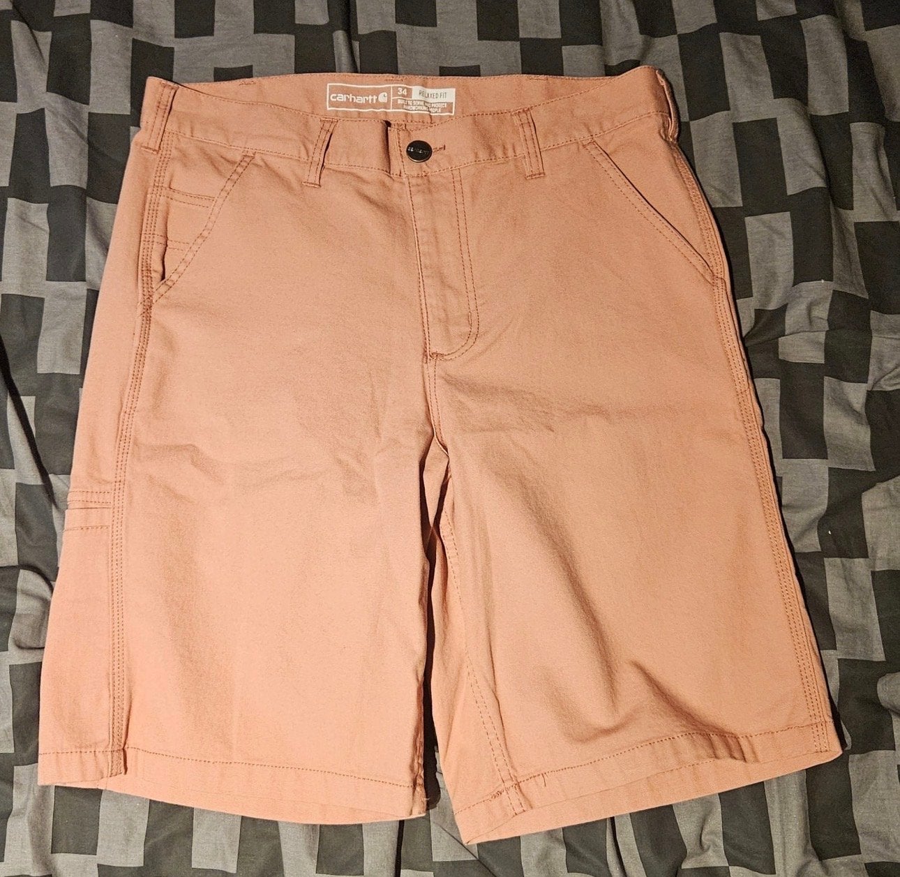 Carhartt Roze Korte Broek - Maat M, Ophalen of Verzenden, Gedragen, Maat 46 (S) of kleiner, Roze