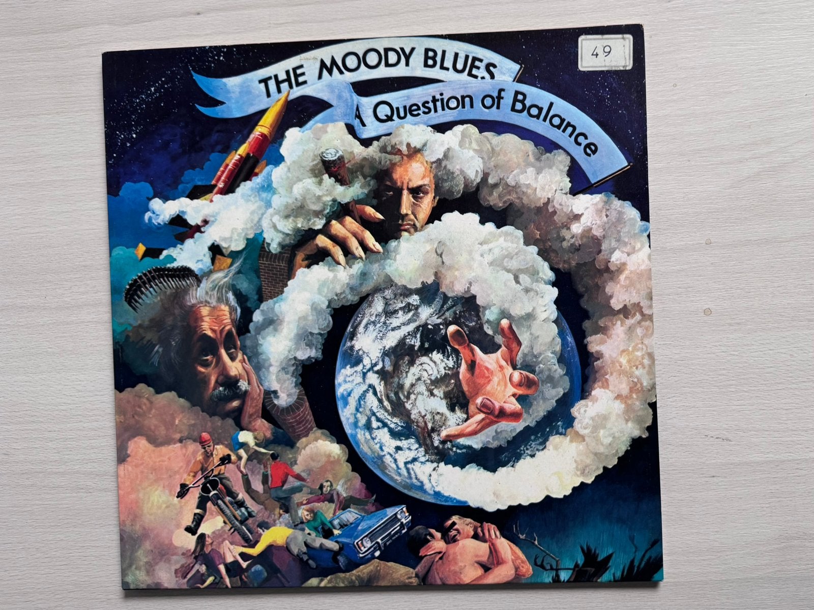 The Moody Blues - Question of Balance (Frankrijk - 1970), Ophalen of Verzenden, Zo goed als nieuw, 12 inch, Poprock