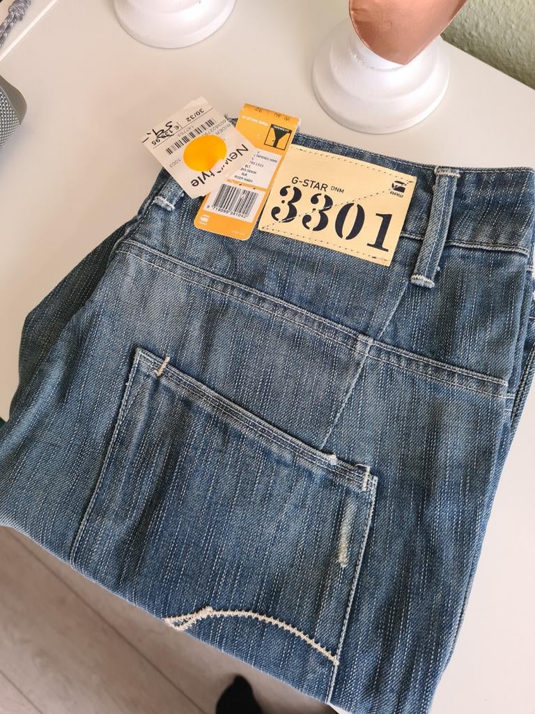 Nieuwe G-STAR RAW HANK LOOSE TAPERED FIT W30 L32, Blauw, Nieuw, Ophalen of Verzenden, G-STAR RAW