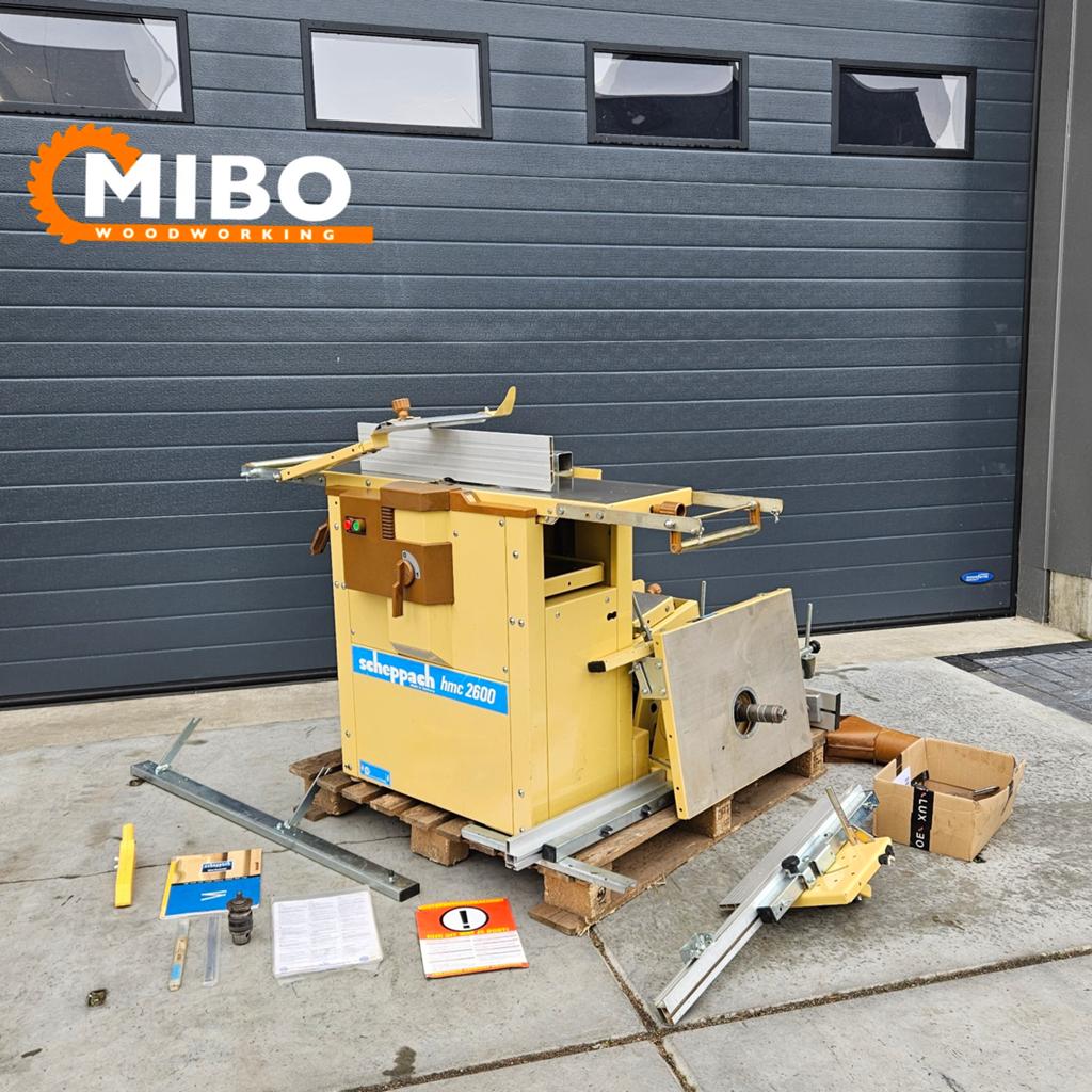 Scheppach combinatiemachine 5in1 ** 5voudig als nieuw, 70 mm of meer, Overige typen, Zo goed als nieuw, 1200 watt of meer