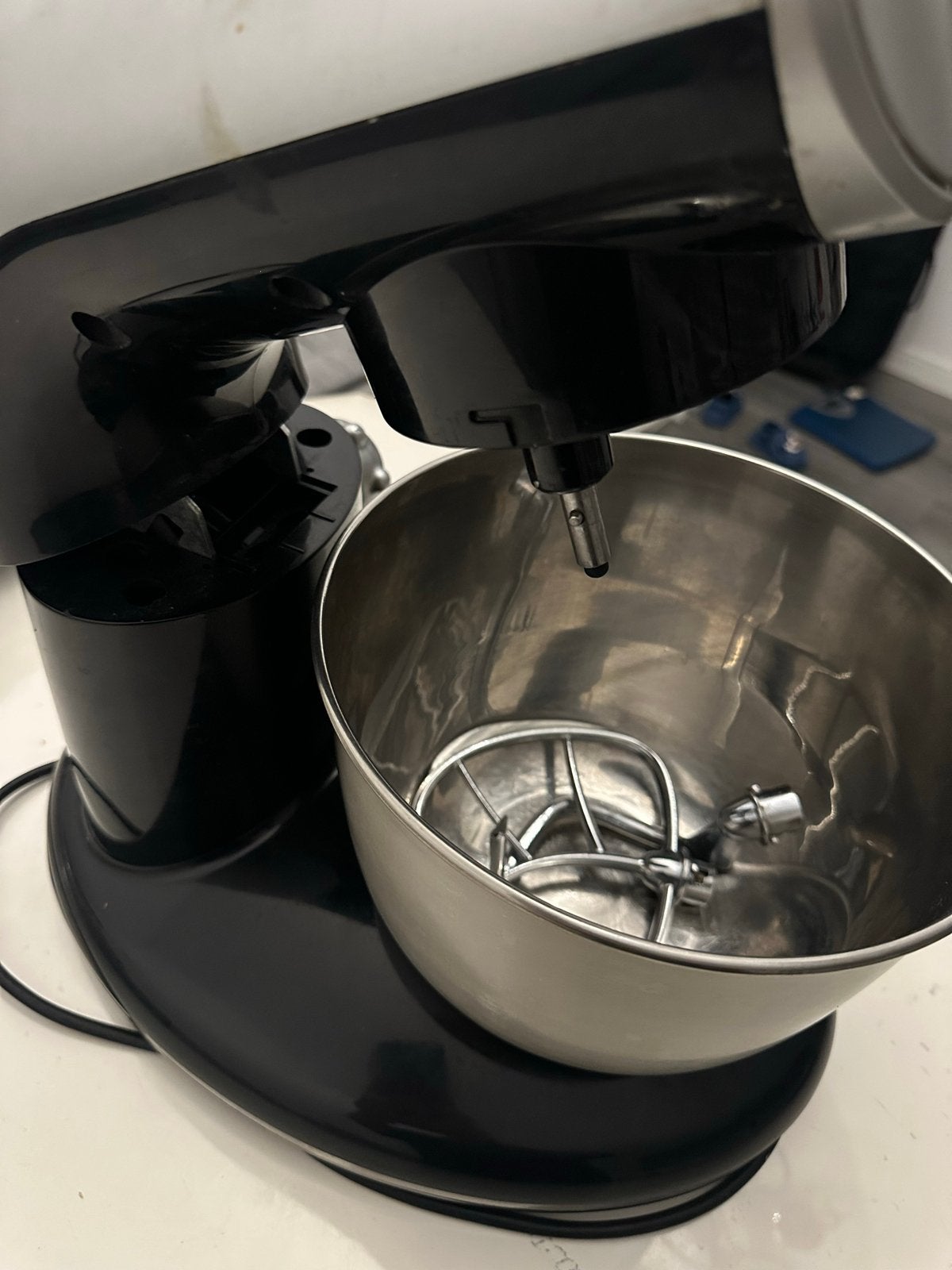 Bomann Keukenmachine met RVS Kom - Zo goed als nieuw, 3 tot 4 liter, Ophalen of Verzenden, Zo goed als nieuw, 3 snelheden of meer
