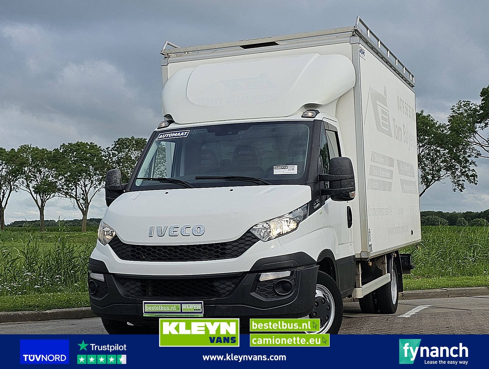 IVECO DAILY 50C17 3.0ltr 170pk autom!, Automaat, Euro 5, Gebruikt, Navigatiesysteem
