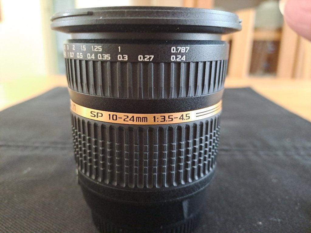 Tamron 18 - 24 mm voor Sony A, Tamron, 10 mm, Sony A-mount, Gebruikt