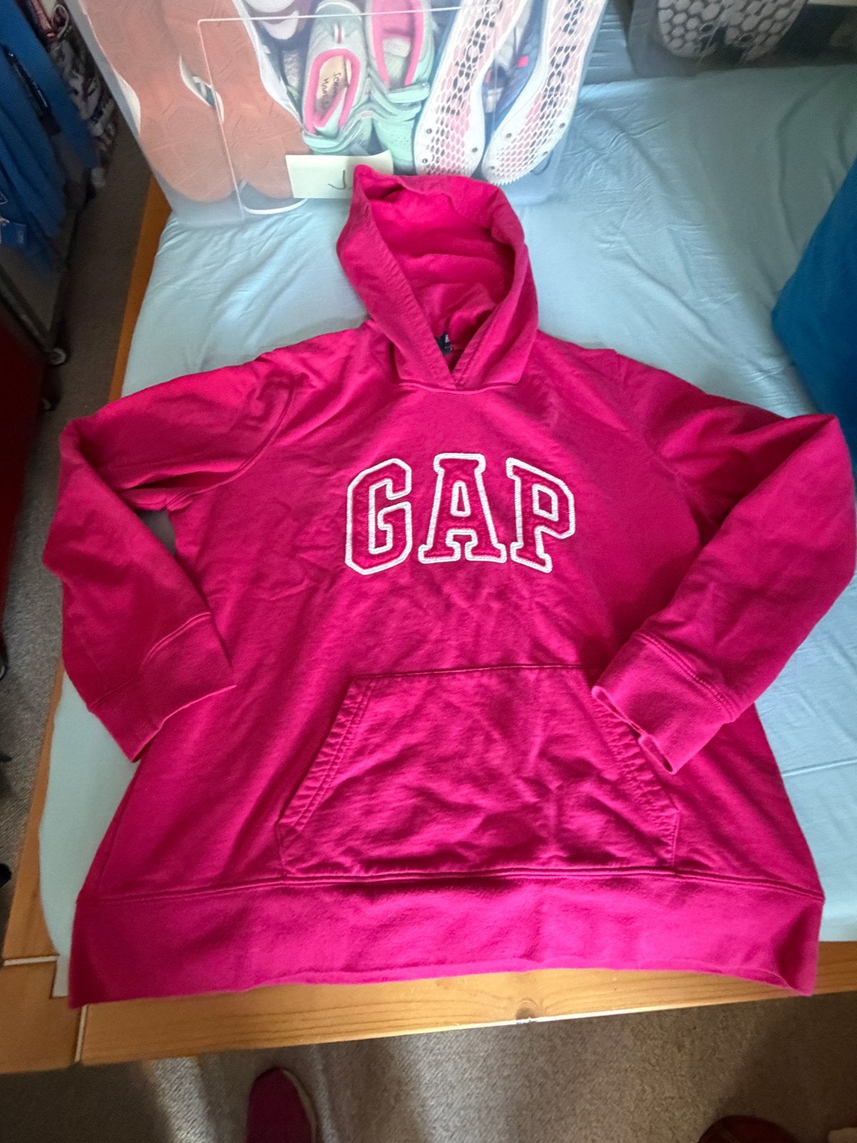 Roze GAP hoodie - Maat 170 (L), Verzenden, Gedragen, Maat 42/44 (L), Roze