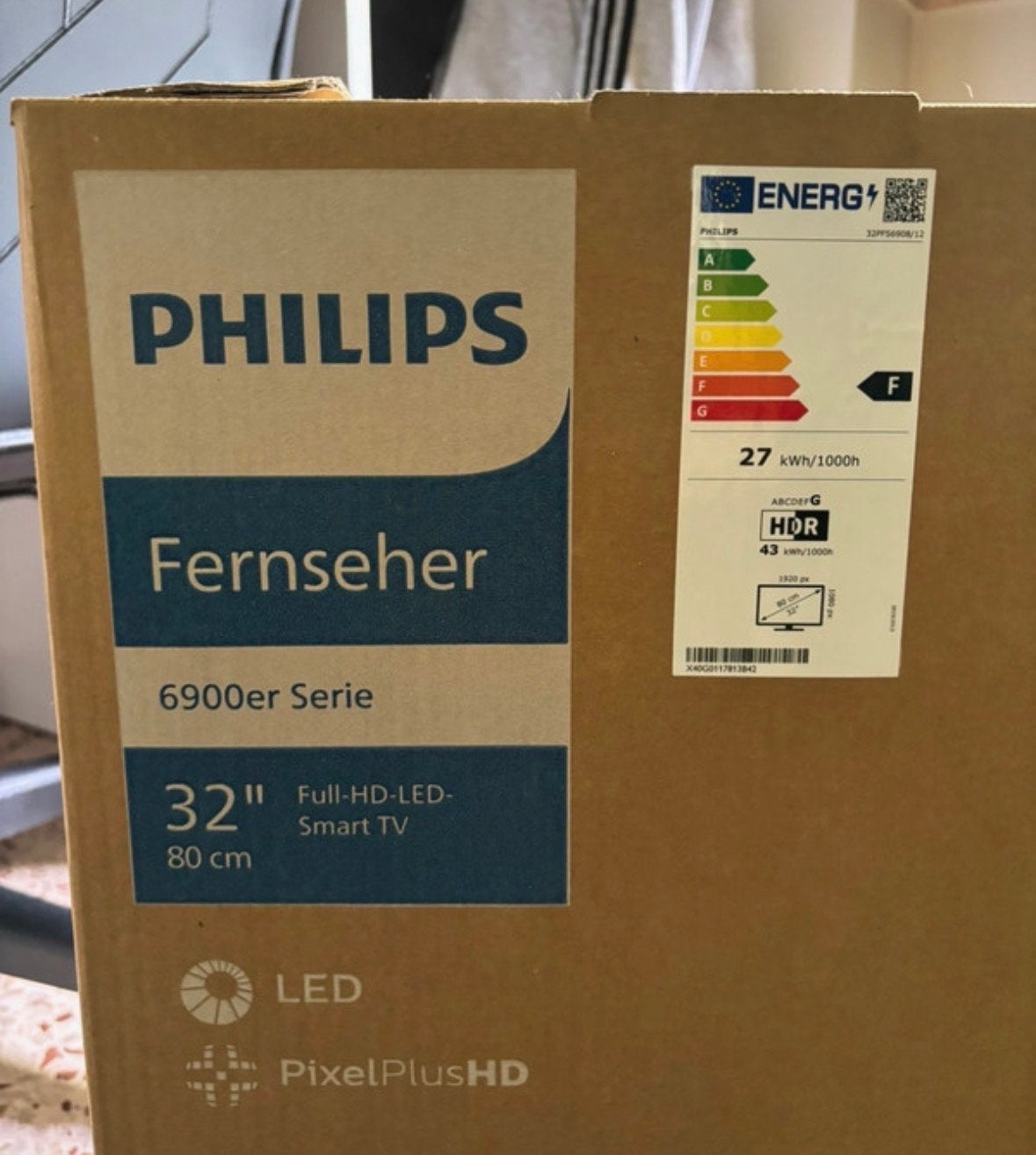 Philips Ambilight 32 inch Full HD LED Smart TV (Nieuwstaat), Philips, LED, 50 Hz, Ophalen of Verzenden