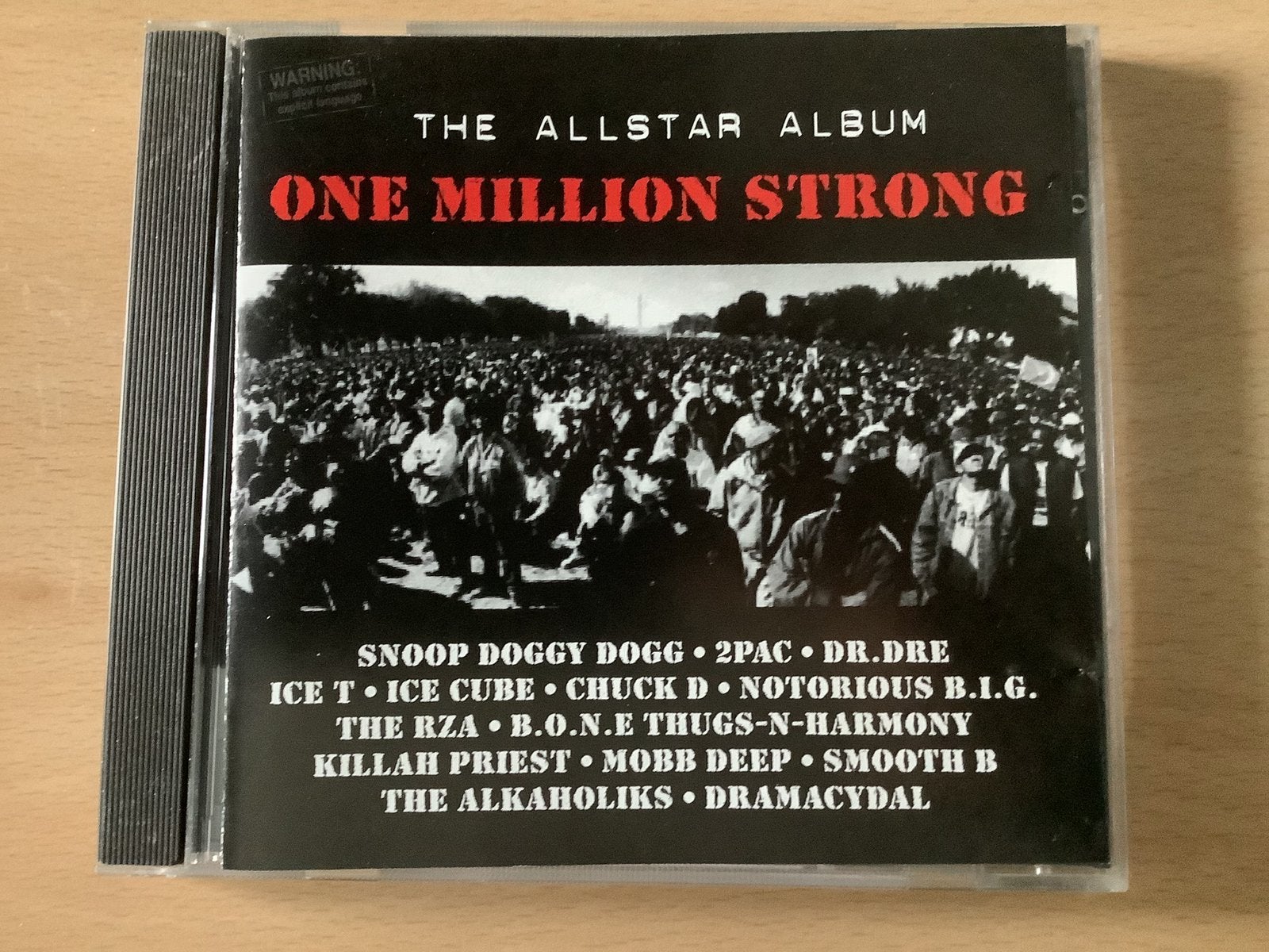 The Allstar album-One million strong. Rap. Various., Ophalen of Verzenden, 2000 tot heden, Zo goed als nieuw