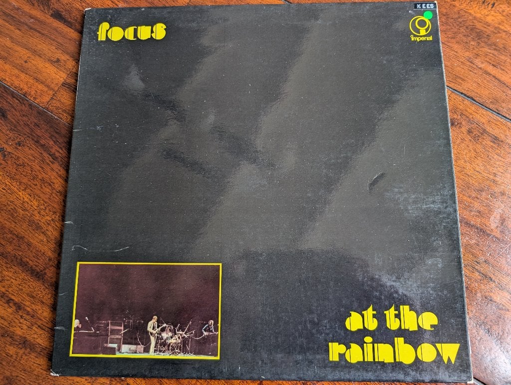 LP - Focus - At the rainbow, Ophalen of Verzenden, Zo goed als nieuw, 12 inch, Progressive Rock