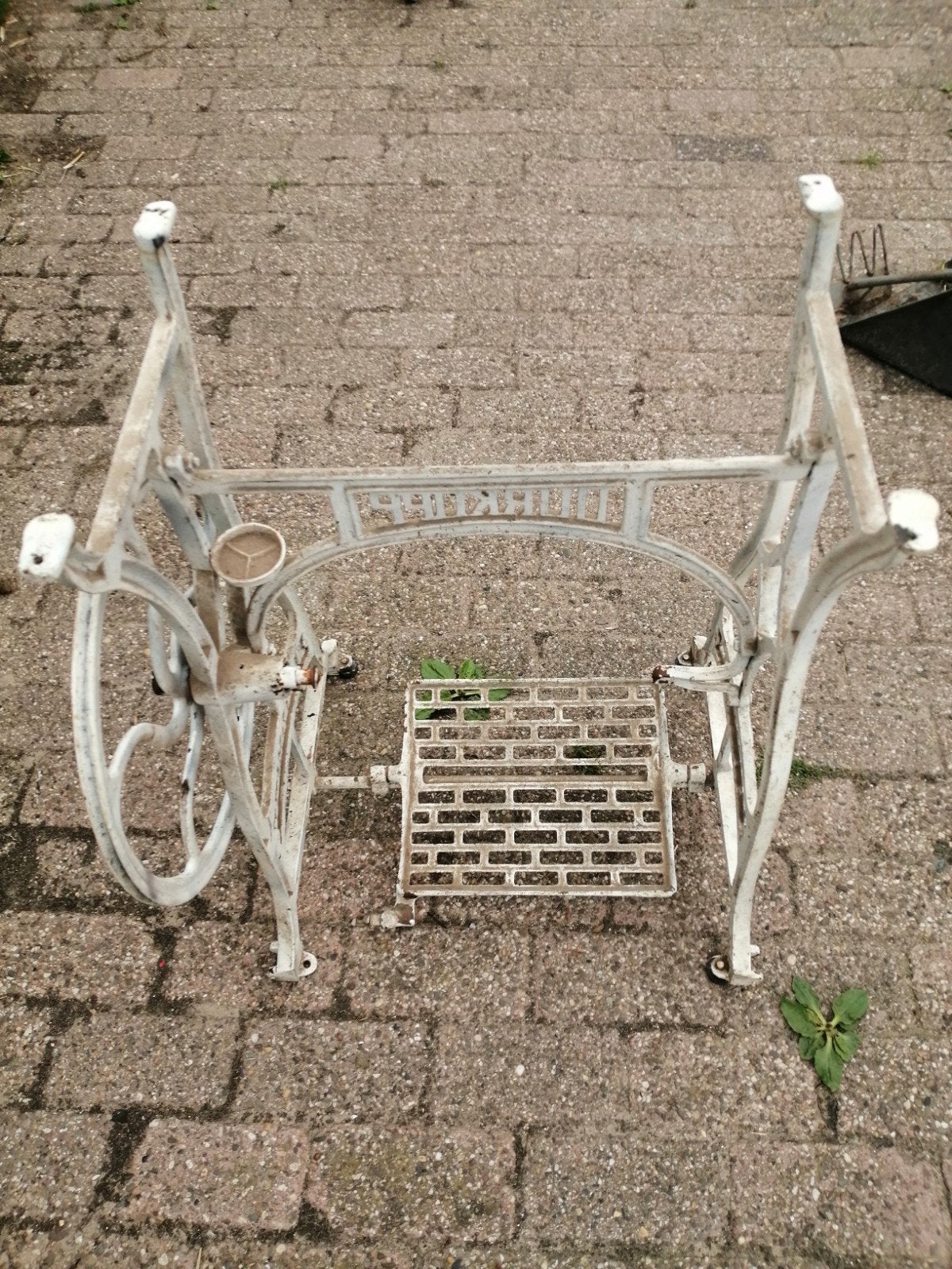 Antiek Singer Naaimachine Onderstel - Decoratief, Ophalen