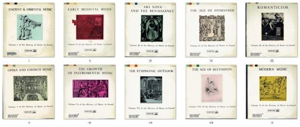 The History Of Music In Sound 27 LP COMPLETE SERIES, Kamermuziek, Verzenden, Zo goed als nieuw, 12 inch