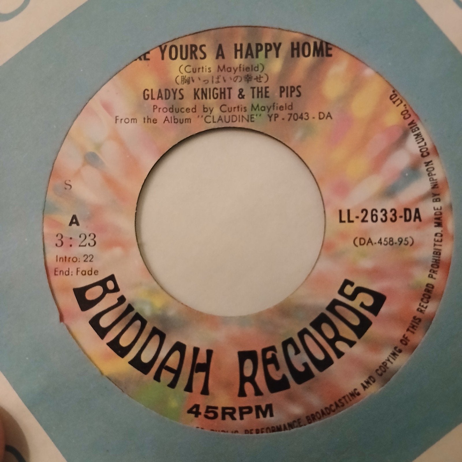 Gladys Knight & The Pips - Make Yours a Happy Home 7 inch, Inclusief insert, Ophalen of Verzenden, Zo goed als nieuw, 7 inch