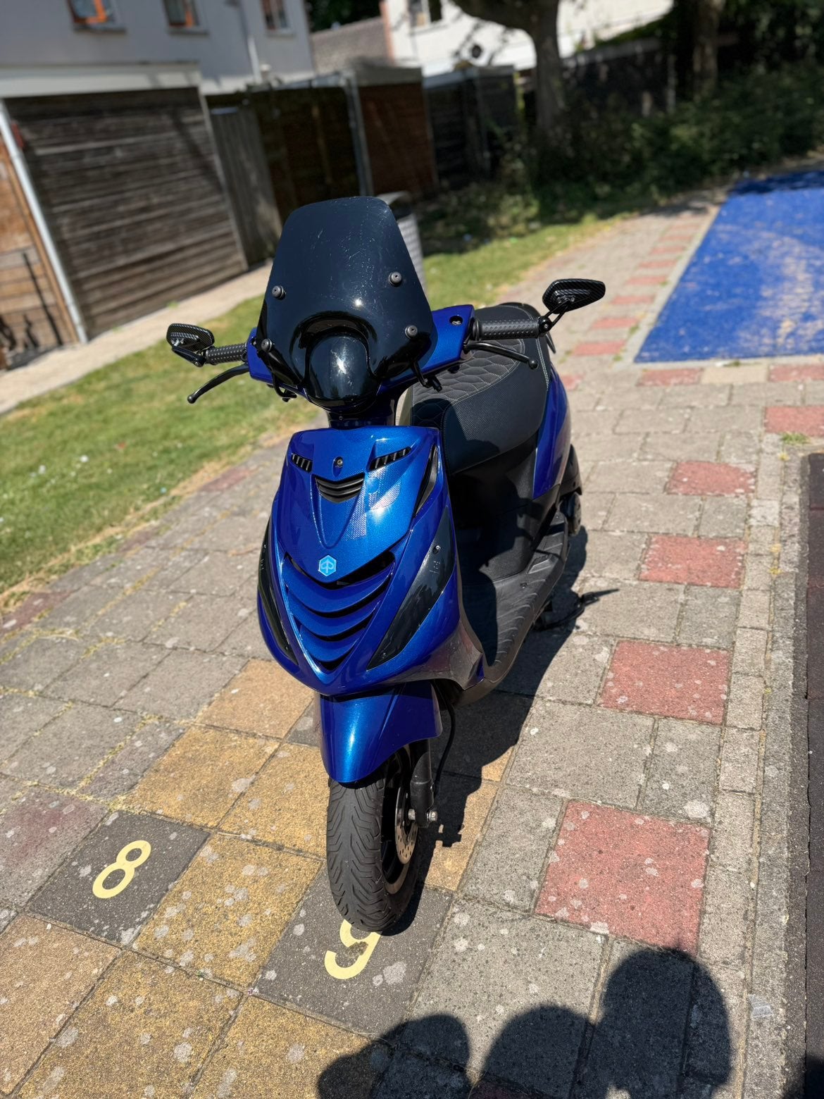 Piaggio Zip 2023 | 721 km | BMW-blauwe kappenset Nieuwstaat, Ophalen, Zo goed als nieuw, Benzine, Zip