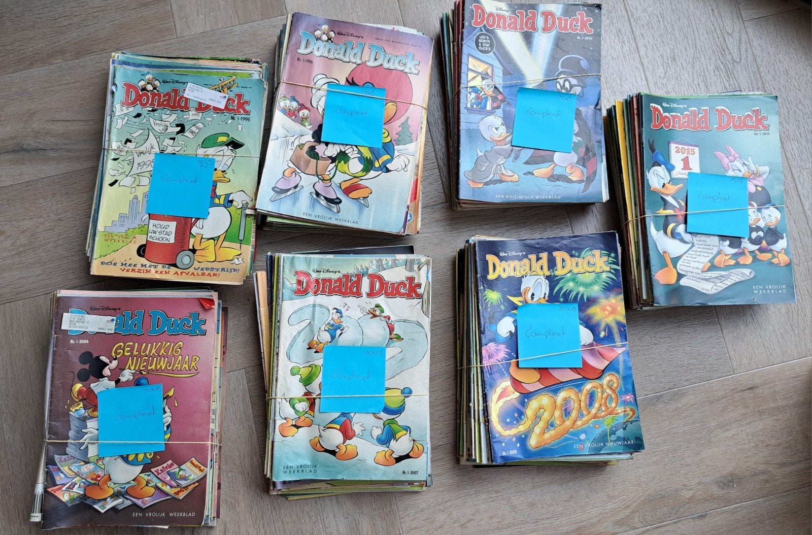 Donald Duck Jaargangen en Losse Nummers - Diverse Jaren, Complete serie of reeks, Ophalen of Verzenden, Gelezen