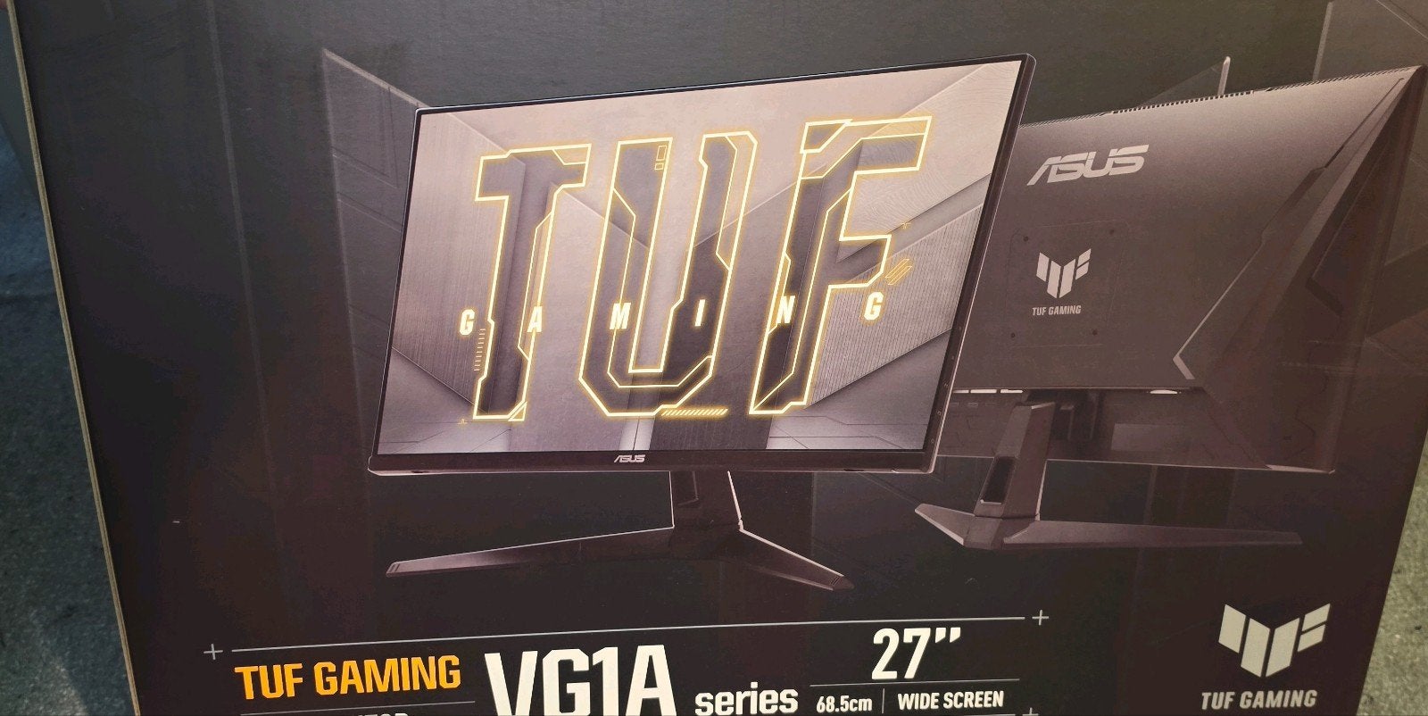 Asus Tuf 27 inch 240 Hz gaming monitor (defect), Computers en Software, Monitoren, Gebruikt, IPS, ASUS, 1 tot 2 ms