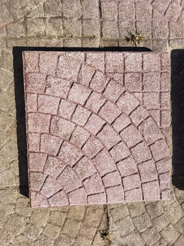 176 Siertegels van 50x50 cm (44 m²), Ophalen, Gebruikt, 10 m² of meer, Beton