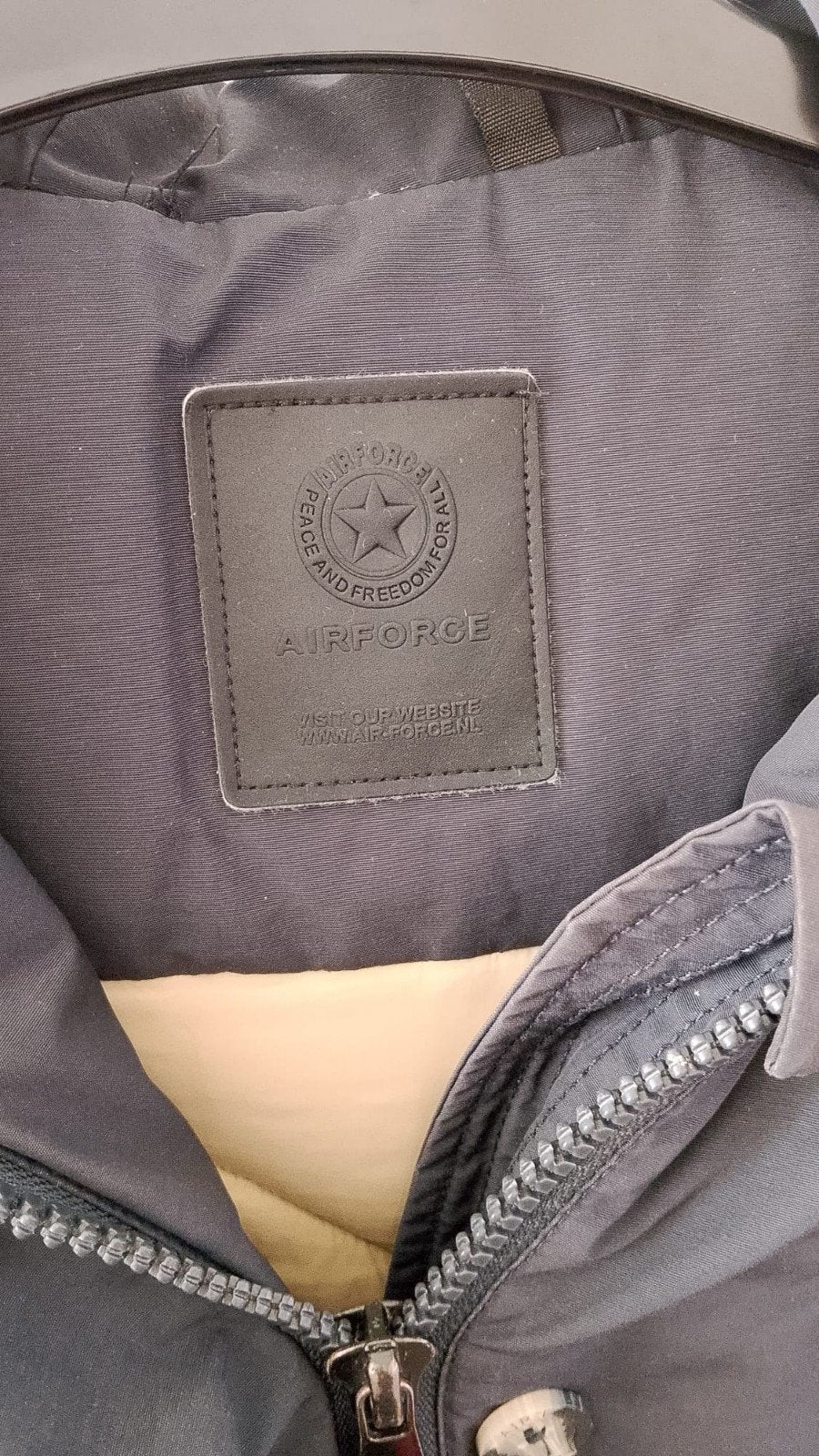Airforce winterjas voor jongens, maat 8Y, Gebruikt, Ophalen of Verzenden, Airforce, Jongen