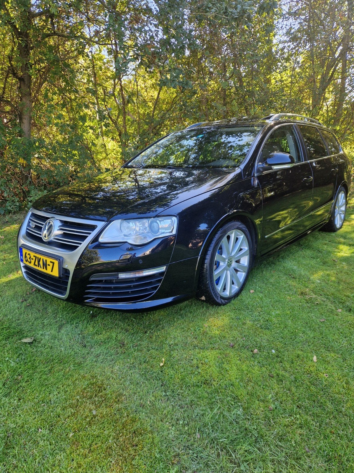 Volkswagen Passat r36 3.6 V6 FSI Variant 4MOTION AUT 2009 Zw, Automaat, Zwart, Particulier, Onderhoudsboekje
