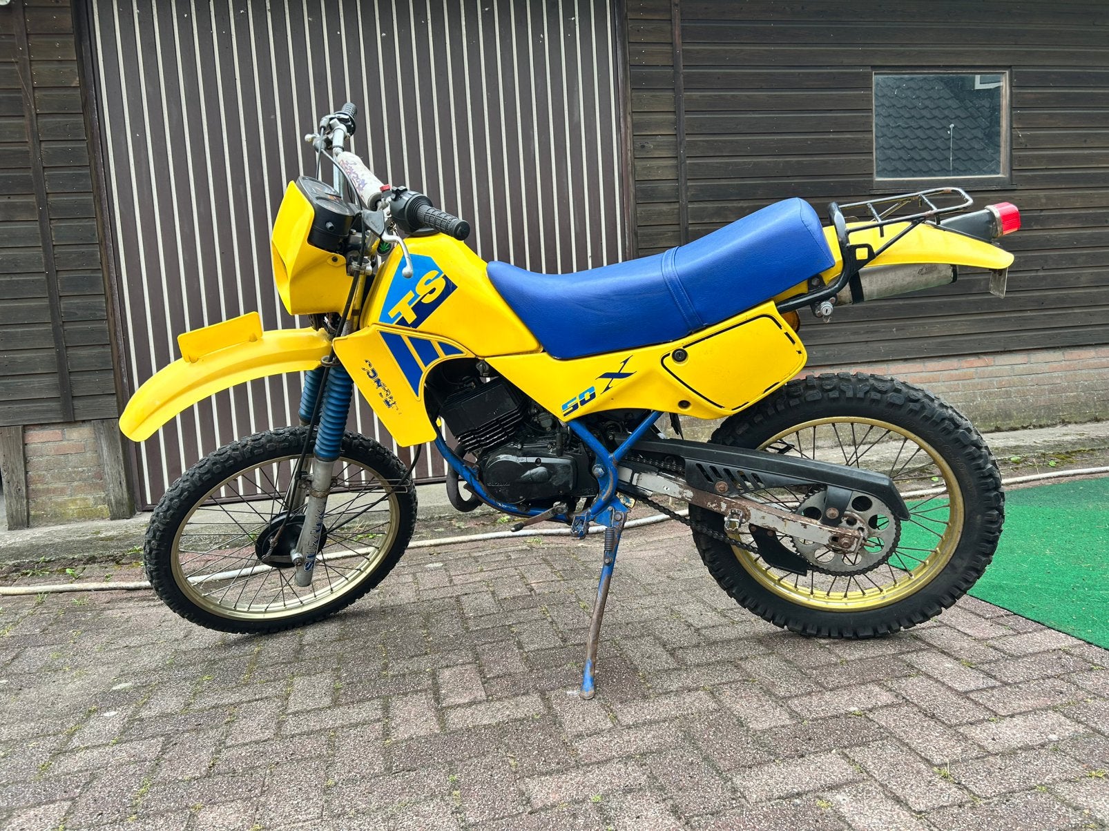 Suzuki TSX 50cc, Fietsen en Brommers, Brommers | Crossbrommers, Ophalen, Gebruikt, 50 cc, 5 versnellingen