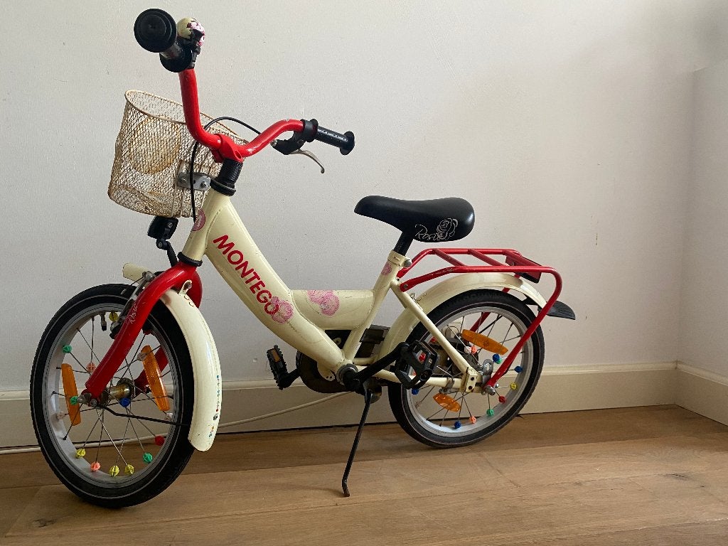 Kinderfiets 16 inch, Ophalen, Gebruikt, 16 tot 20 inch