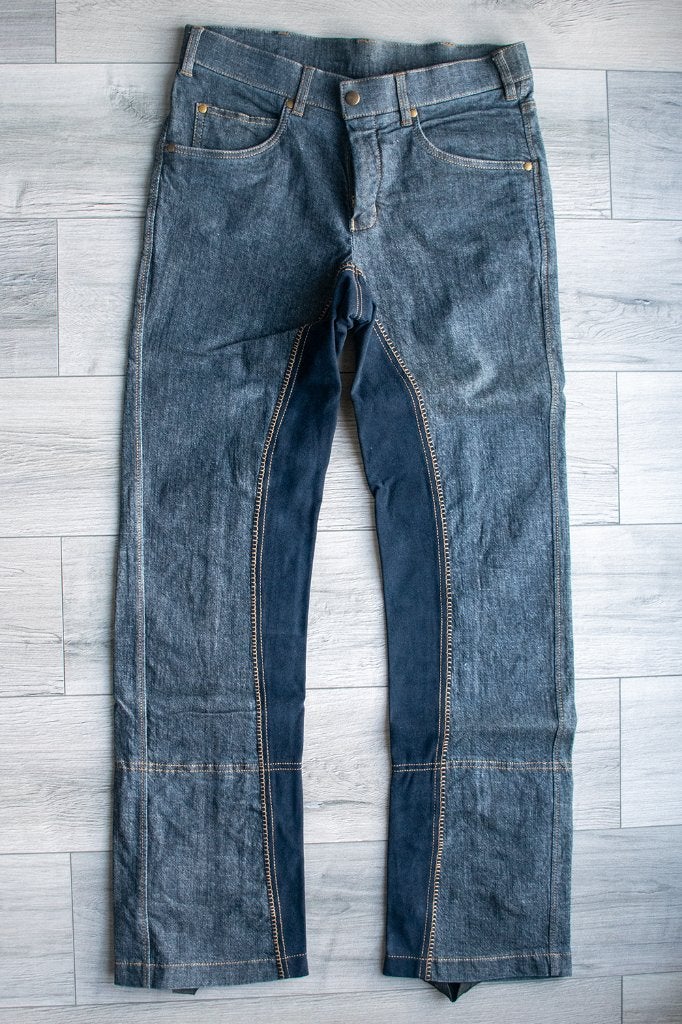 HKM Texas - Heren rijbroek, Dieren en Toebehoren, Paardrijkleding, Blauw, Heren, Nieuw, Overige disciplines