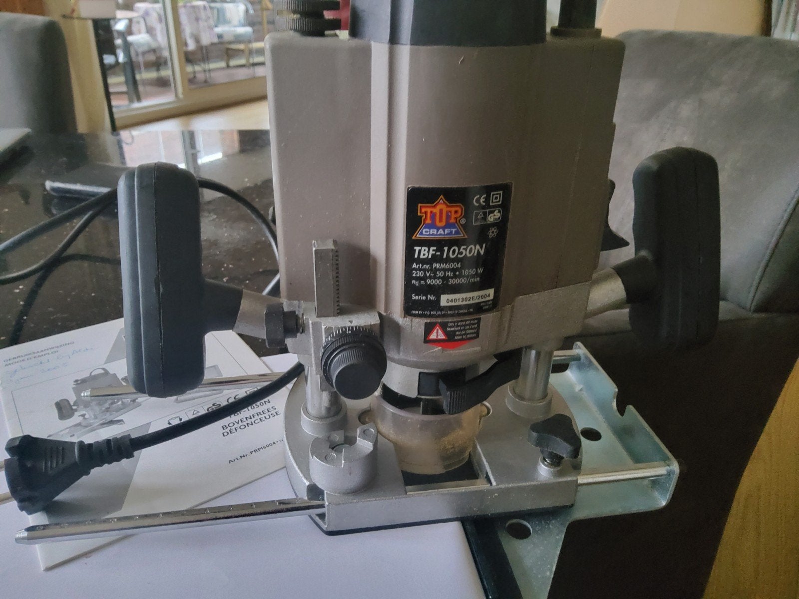 Top Craft Bovenfrees TBF-1050N - Krachtig en Betrouwbaar, Gebruikt, Ophalen of Verzenden, Bovenfrees, Top Craft