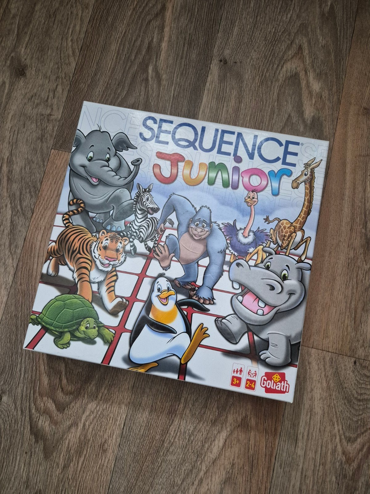Sequence Junior Bordspel van Goliath - Zo goed als nieuw, Een of twee spelers, Ophalen of Verzenden, Zo goed als nieuw, Goliath