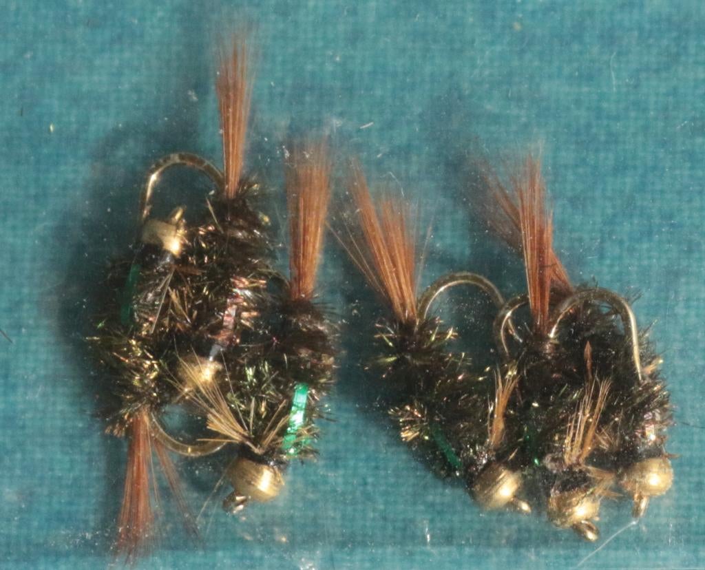 kunstvliegen, 6 beadheads, Ophalen of Verzenden, Nieuw, Overige typen
