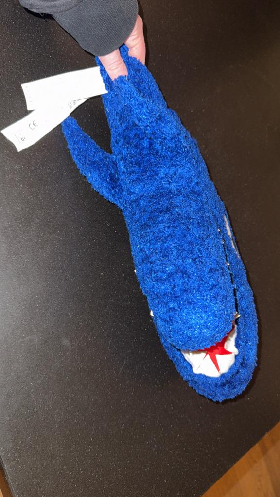 IKEA Blåhaj knuffelhaai - Zo goed als nieuw, Overige typen, Blauw, Ophalen of Verzenden, Middelgroot (20 tot 80 cm)