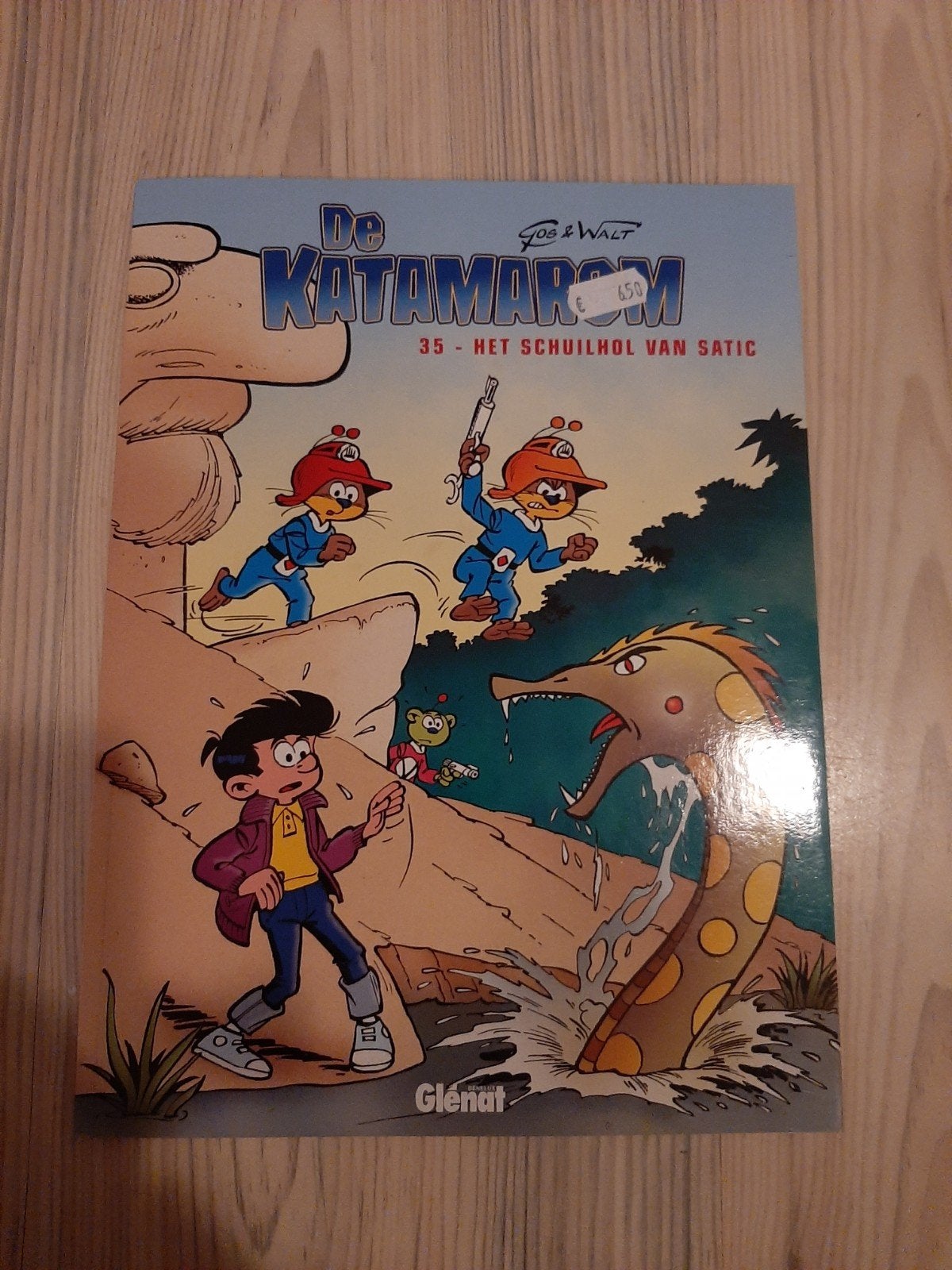 De Katamarom - Het schuilhol van Satic, Eén stripboek, Ophalen of Verzenden, Gelezen, Joos & Walt