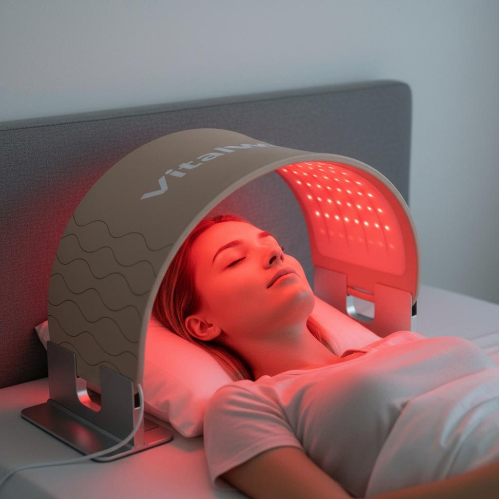 Rood licht therapie lamp | Vitalwave GLOW Red Light Therapy, Sport en Fitness, Gezondheidsproducten en Wellness, Info@vitalwave.nl
