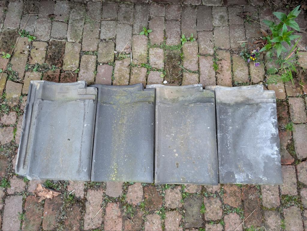 Dakpannen, gratis af te halen, Gebruikt, Steen of Klei, Ophalen of Verzenden, 15 m² of meer