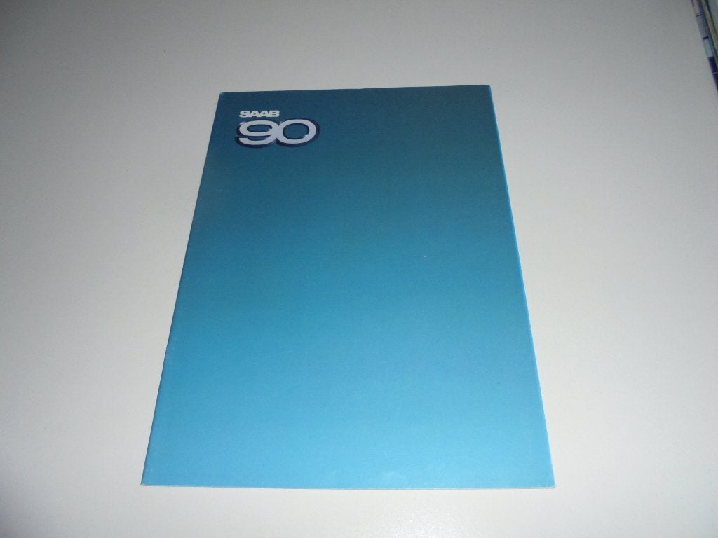 brochure Saab 90 modellen 1985, Boeken, Ophalen of Verzenden, Zo goed als nieuw, Overige merken