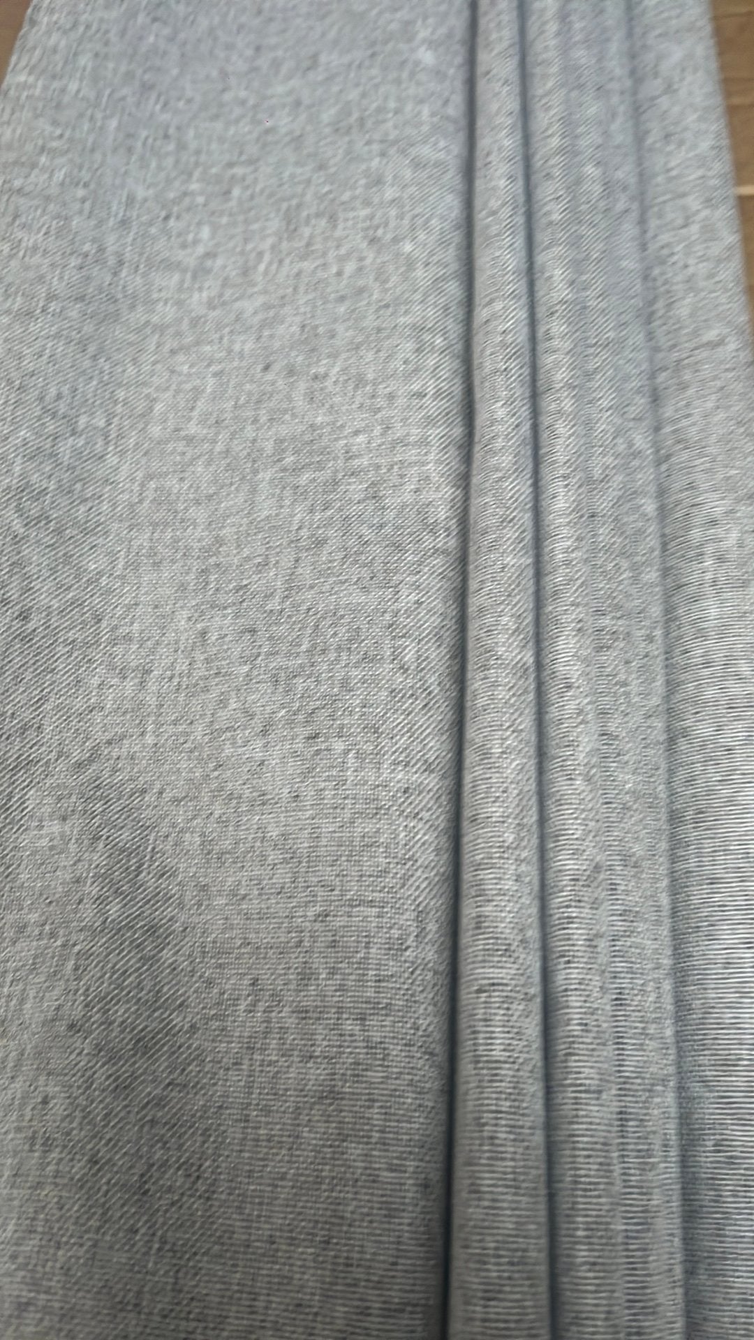 Vouwgordijn beige/grijs 107,5 breed 141 hoog verduisterend, Bruynzeel, Overige materialen, Koordbediening, Beige