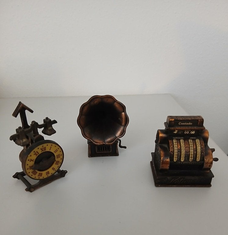 Miniaturen Messing Puntenslijpers, Ophalen of Verzenden