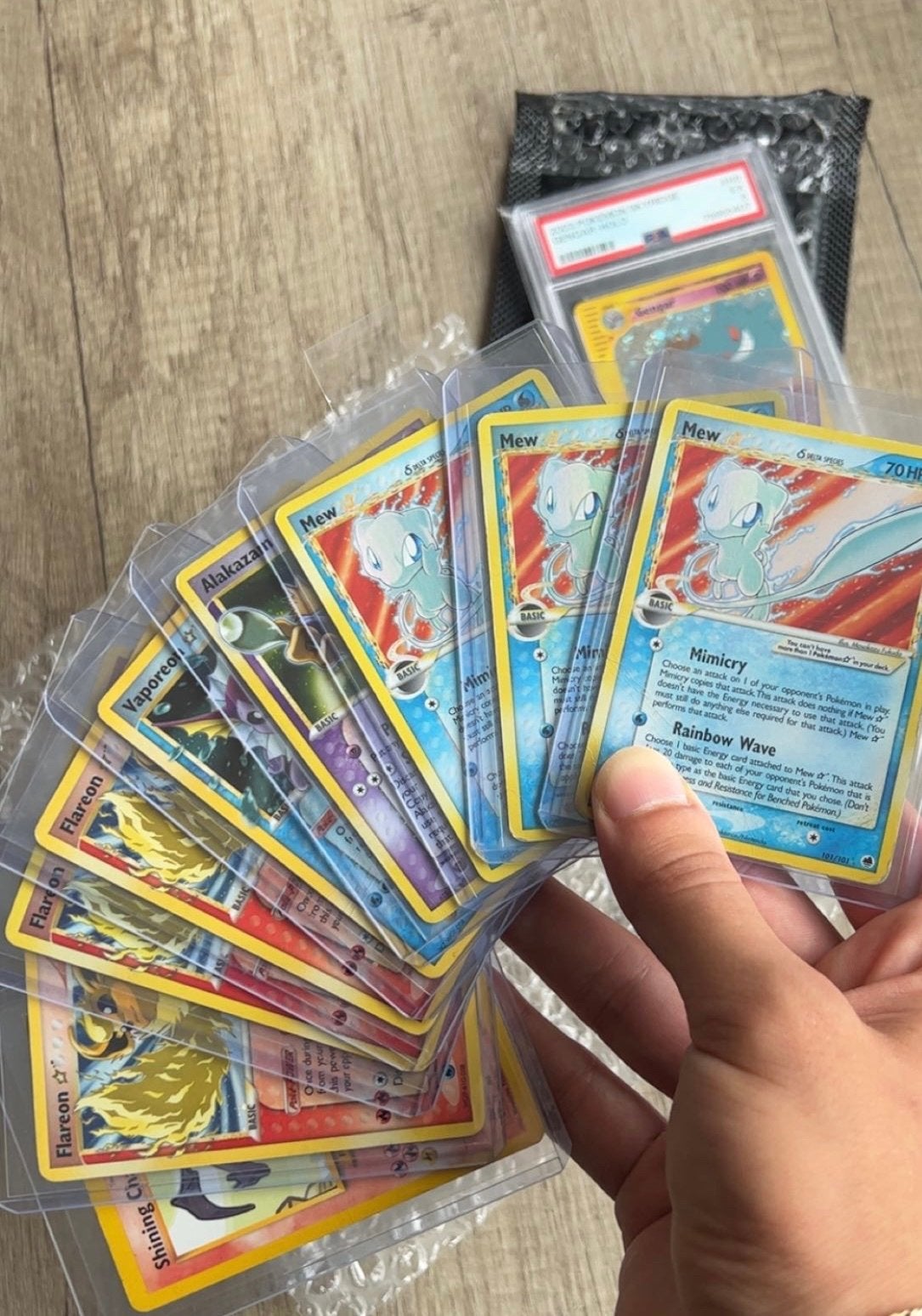 , Op zoek naar Gold Stars, Crystal Holos &  Vintage High End, Ophalen, Zo goed als nieuw, Meerdere kaarten