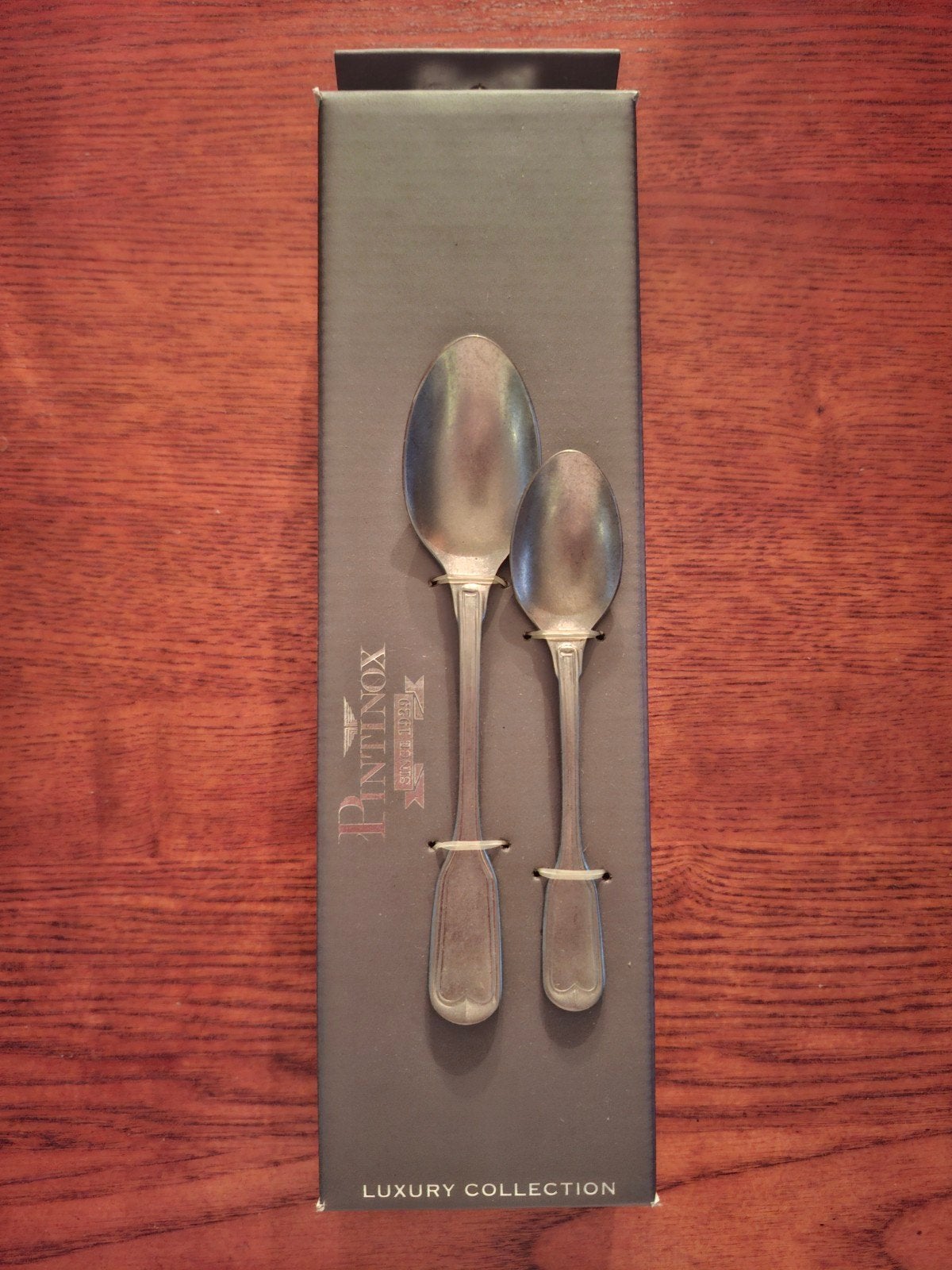 Pintinox Vittoriale Stonewashed koffie- en theelepelset, Ophalen of Verzenden, Nieuw, Overige materialen, Overige stijlen