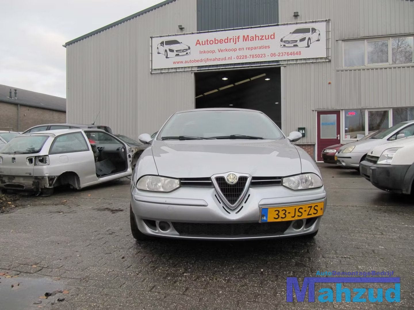 2002 ALFA ROMEO 156 PLAATWERK CARROSSERIE CHASSIS, Gebruikt, Dpofca@stellantis.com, Stellantis Europe S.p.A., Ophalen of Verzenden