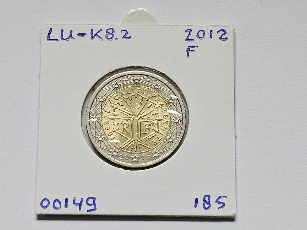 2-euromunt Frankrijk (F) 2012 Koers LU-K8.2, Postzegels en Munten, Munten | Europa | Euromunten, Ophalen of Verzenden, Frankrijk