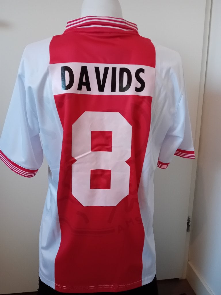 Voetbalshirt Ajax Edgar Davids maat L, Ophalen of Verzenden, Zo goed als nieuw, Buitenlandse clubs, Shirt