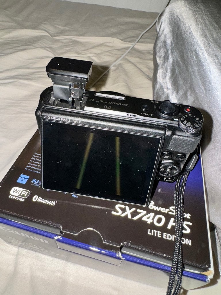 Canon sx740 hs powershot - zwart, Audio, Tv en Foto, Canon, Nieuw, Ophalen of Verzenden, Compactcamera