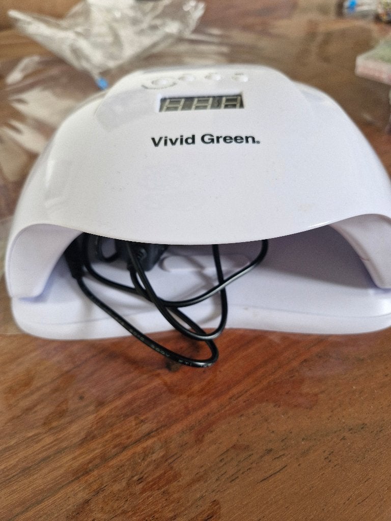 Uv lamp voor nagels, Gebruikt, Wit, Ophalen of Verzenden, Handen en Nagels