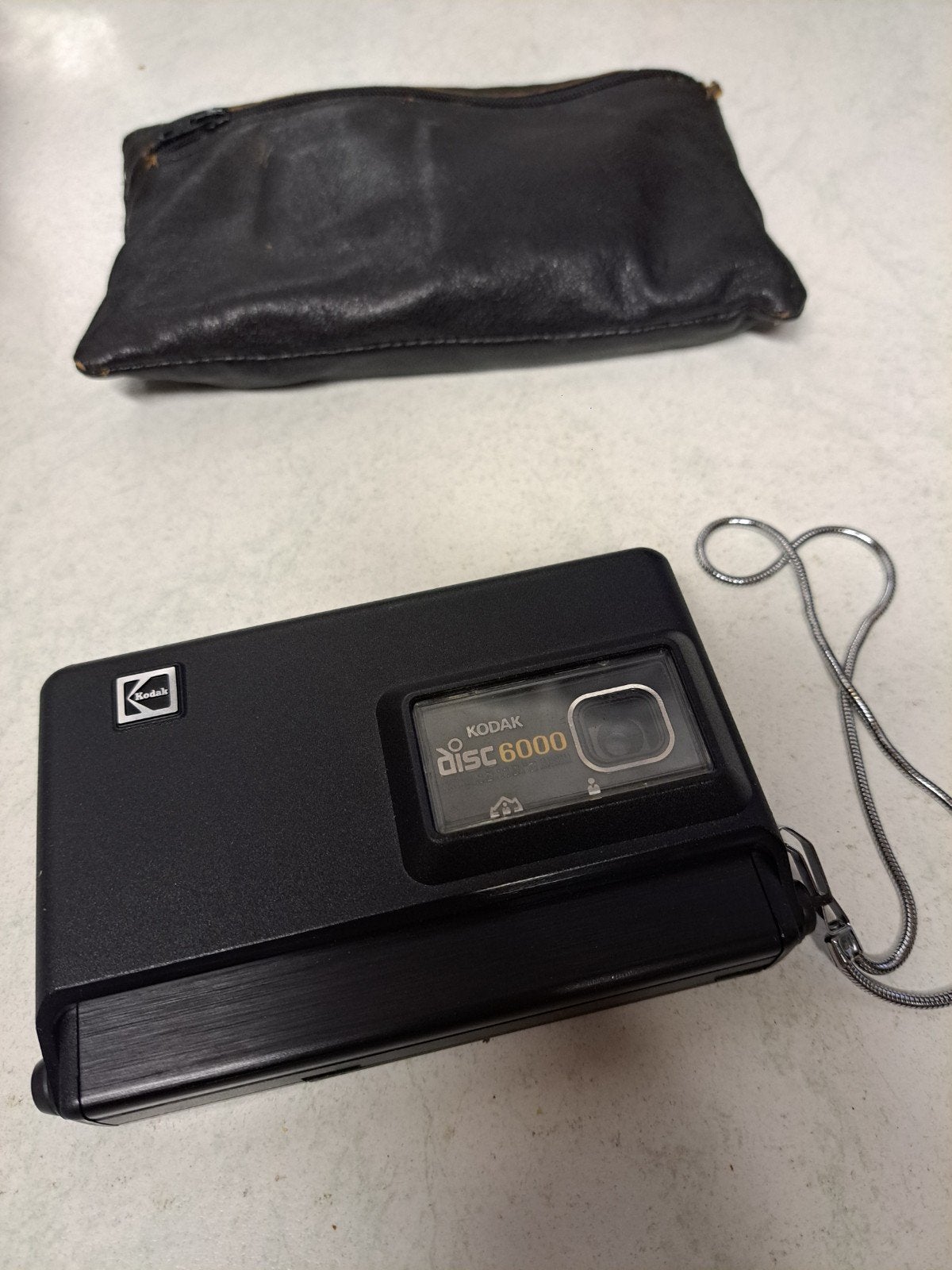 Vintage Kodak Disc 6000 Camera met hoesje en film, Ophalen of Verzenden