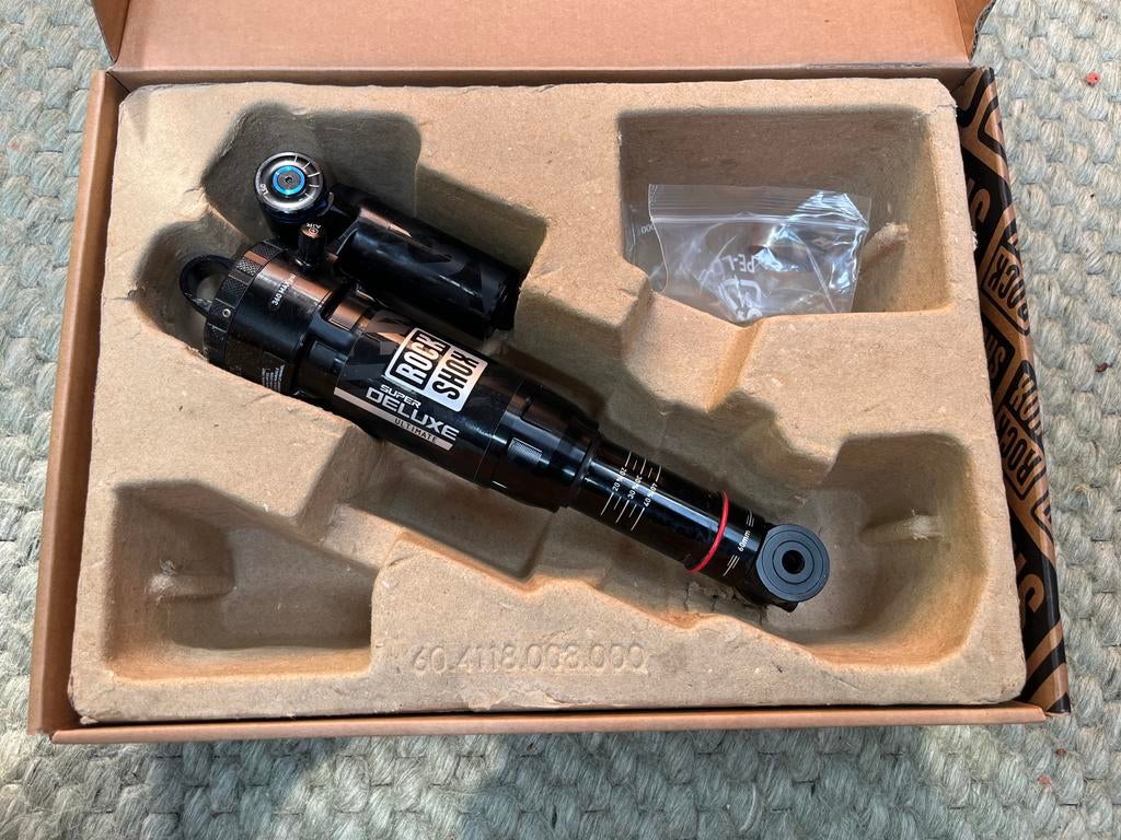 Rockshox Super Deluxe Ultimate Achterdemper, Fietsen en Brommers, Overige typen, Ophalen of Verzenden, Zo goed als nieuw, Aluminium