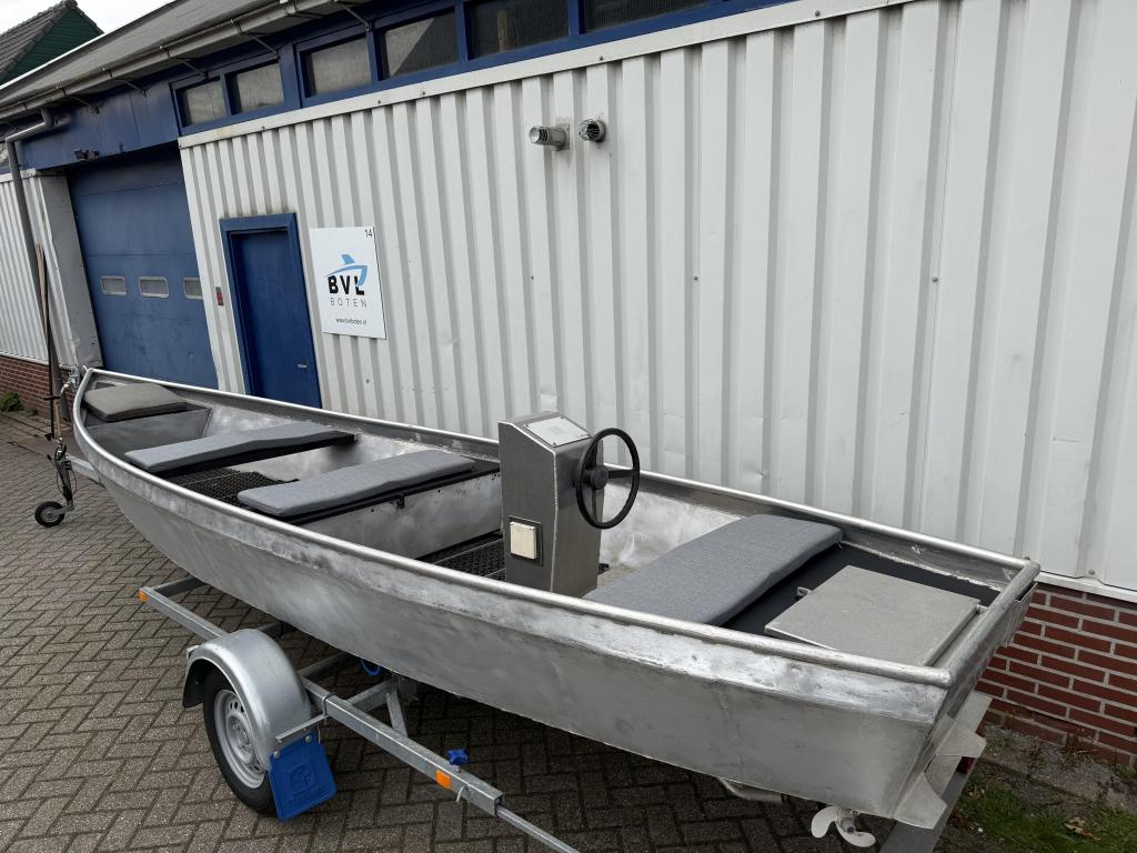 Aluminium sloep elektrisch Weteringse Punter 8 uur varen!, Elektrisch, Niet ingevuld, Aluminium, 6 m