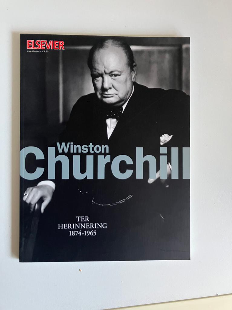 Elsevier, Winston Churchill, Ophalen of Verzenden, Zo goed als nieuw