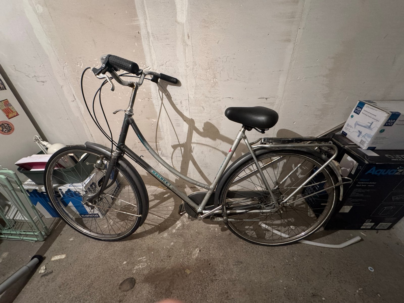 Damesfiets met versnellingen en voorremmen - opknapper, Velgrem, Versnellingen, Ophalen, Overige merken