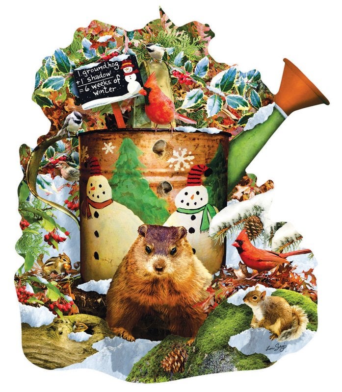 SunsOut - Groundhog Day - 1000 stukjes  Vormpuzzel, Ophalen of Verzenden, 500 t/m 1500 stukjes, Nieuw, Legpuzzel