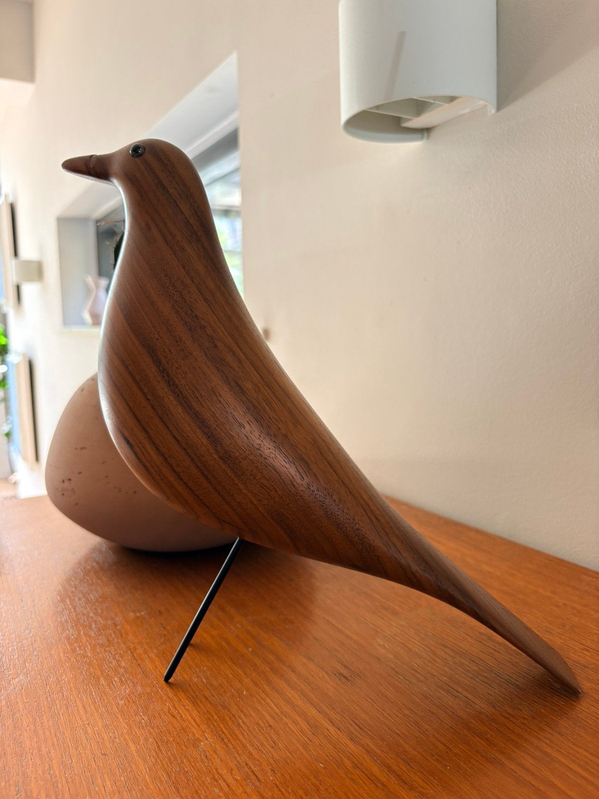 VITRA Eames house bird walnoten, Ophalen, Hout, Object, Van de kunstenaar zelf
