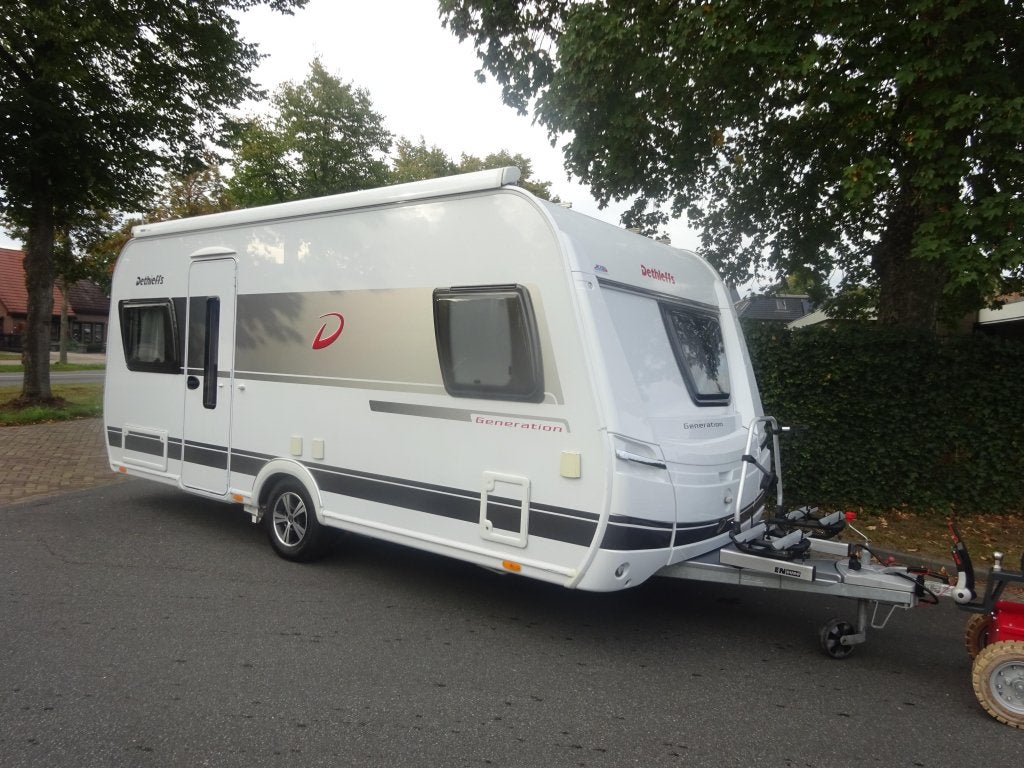 Dethleffs Generation 470FR #BOMVOL OPTIES#, Rondzit, Fietsenrek, Bedrijf, Overige typen