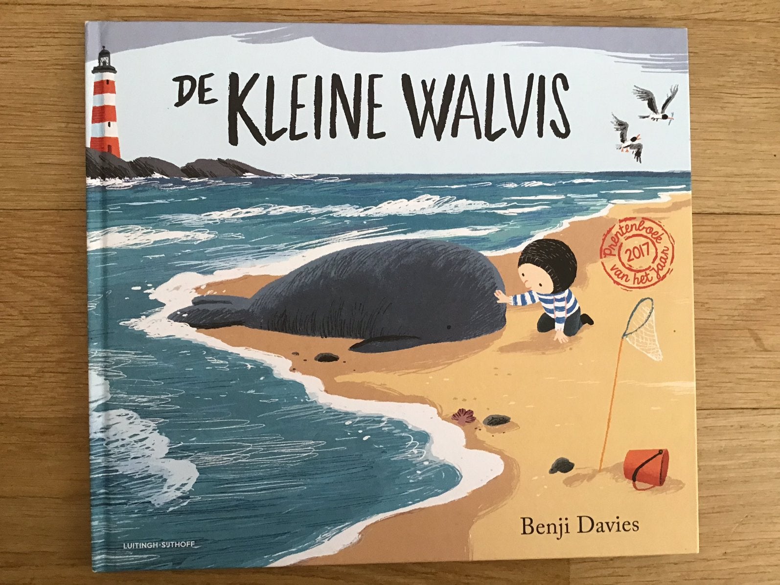 De kleine walvis - Benji Davies.  Nieuw., Ophalen of Verzenden, Zo goed als nieuw