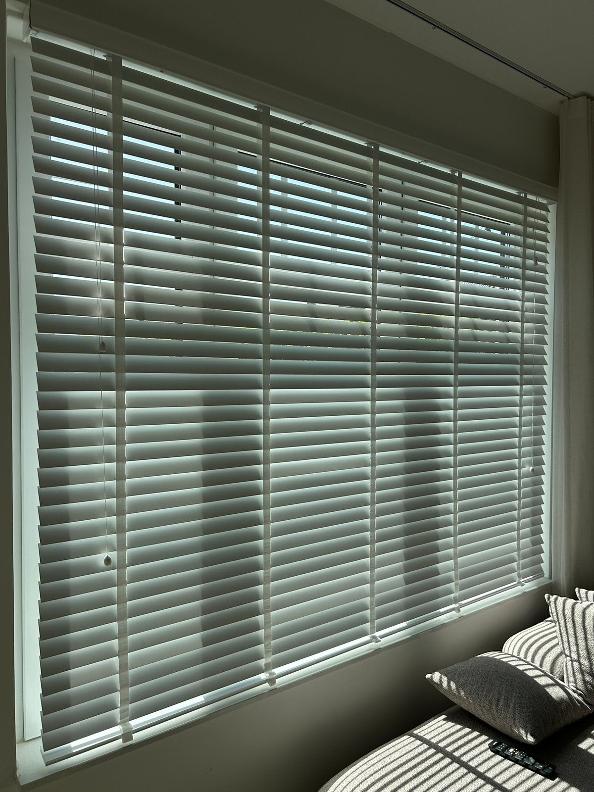 Houtlook wit  jaloezie B-200 /L175, Ophalen of Verzenden, Zo goed als nieuw, 200 cm of meer, 200 cm of meer